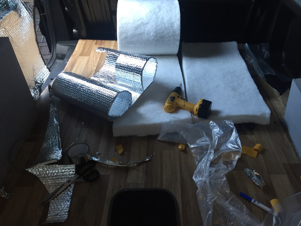 Insulating Bernie’s Floor and&nbsp;Walls